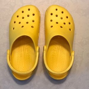 Yellow Crocs